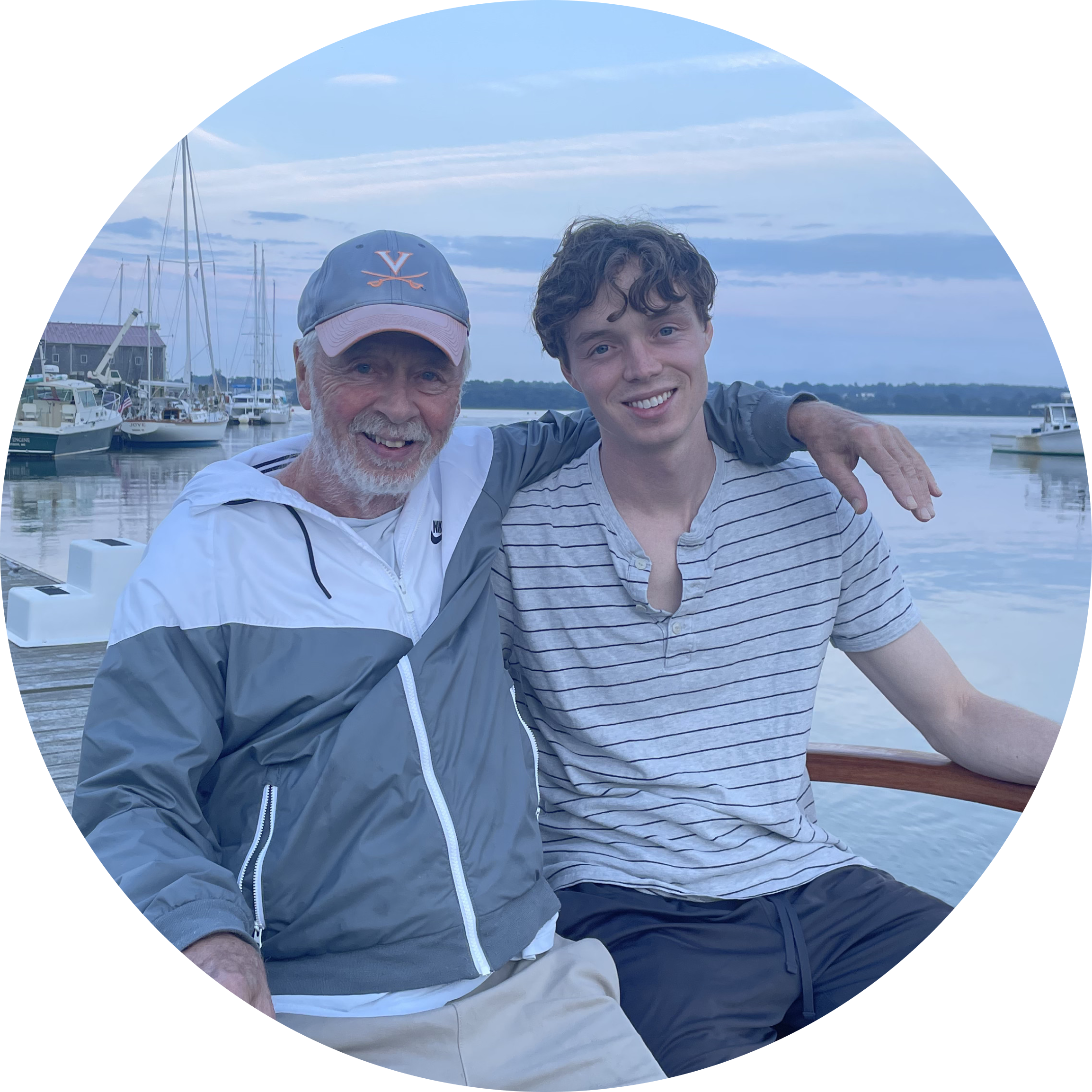 James and his dad